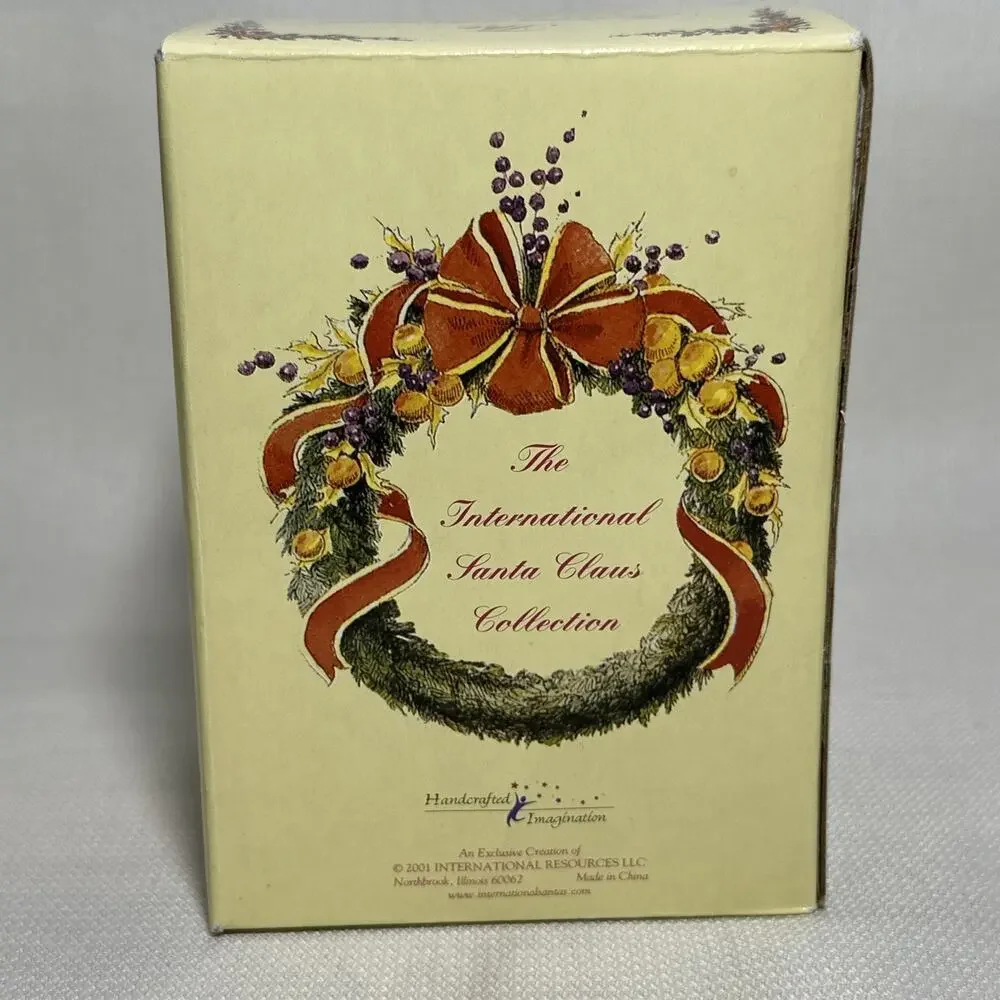 Vintage International Santa Claus El Nino Mexico Christmas Figurine SC51 W Box